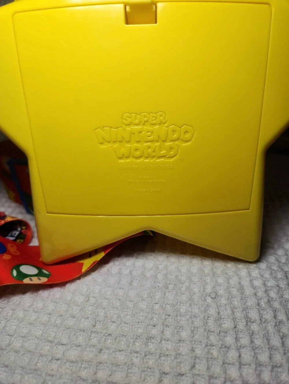 Super Nintendo World Mario Star Popcorn Bucket NO LIGHT Universal Studios NWT